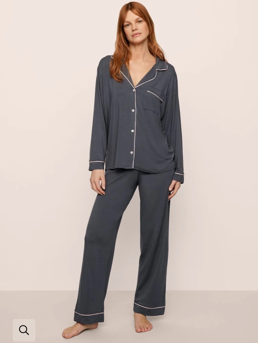 Eberjey Gisele TENCEL Modal Long PJ Set - Picture 2 of 2